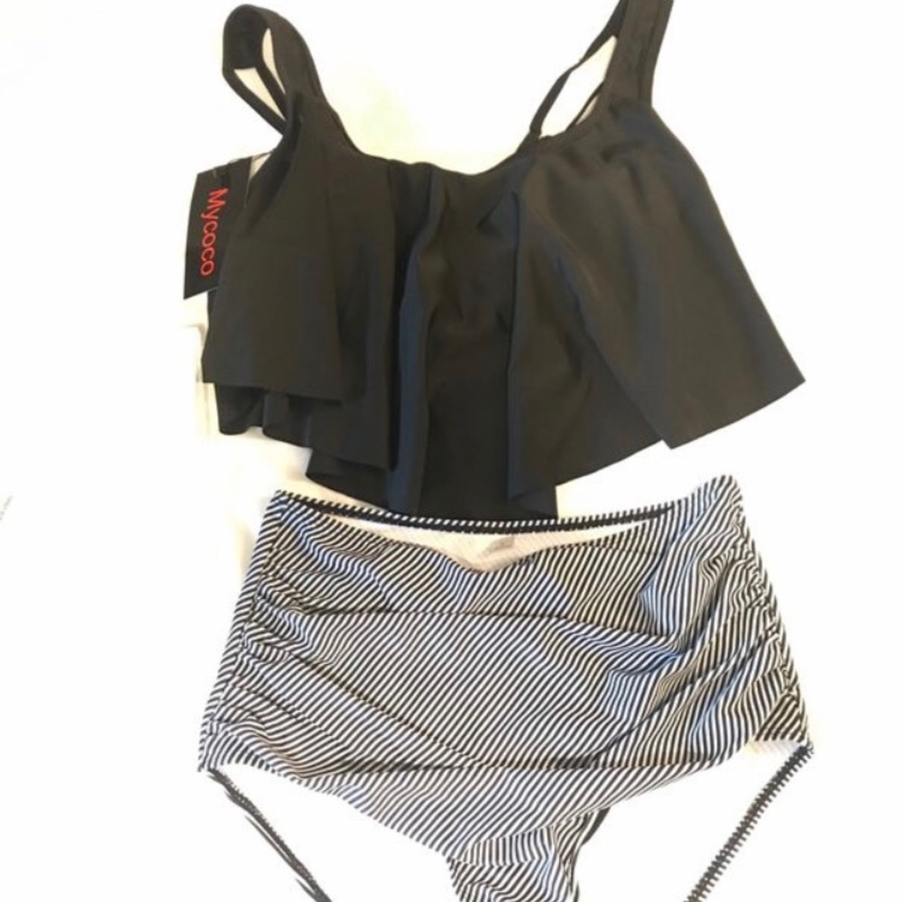 High Waisted Swim Suit